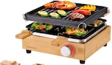 Raclette-gril en bambou - SILVERCREST en promo chez Lidl Toulouse à 22,89 €