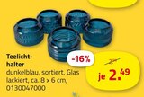 Aktuelles Teelichthalter Angebot bei ROLLER in Düsseldorf ab 2,49 €