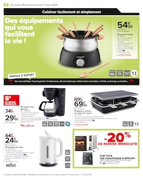 Offre Appareil Fondue dans le catalogue Carrefour du moment à la page 8