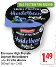 High Protein Joghurt Heidelbeere im Angebot bei EDEKA in Heilbronn High Protein Joghurt Heidelbeere Angebote von Ehrmann bei EDEKA Heilbronn für 1,49 €