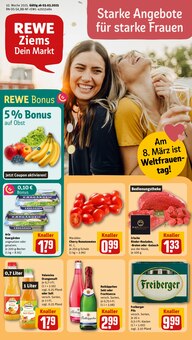 Aktueller REWE Prospekt "Dein Markt" Seite 1 von 28 Seiten für Schönebeck