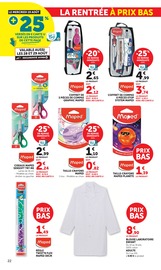 Promos Vêtements dans le catalogue "LES PRIX BAS Spécial rentrée" de Hyper U Vêtements en promo dans le catalogue Hyper U à la page 22