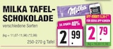 Tafel-Schokolade von Milka im aktuellen EDEKA Prospekt für 2,79 €