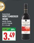 WÜRTTEMBERGER WEINE Angebote von Württemberg bei Marktkauf Wuppertal für 3,49 €