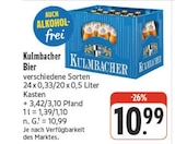Bier bei EDEKA im Prospekt "" für 10,99 €