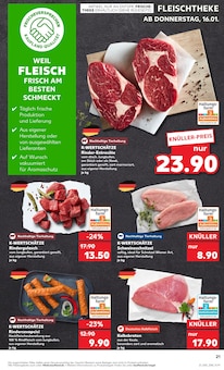 Schweinefleisch im Kaufland Prospekt "Aktuelle Angebote" mit 56 Seiten (Heidelberg)