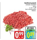 EDEKA Veitsbronn - Hackfleisch gemischt Angebot im Prospekt Hackfleisch gemischt bei EDEKA im Veitsbronn Prospekt für 0,89 €