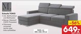 Ecksofa TOKIO im Angebot bei Netto Marken-Discount in Herten Ecksofa TOKIO Angebote von M. bei Netto Marken-Discount Herten für 649,00 €