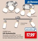 LED-Deckenleuchte von LIVARNO home im aktuellen Lidl Prospekt für 17,99 €