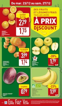 Prospectus Aldi à Féy, "DE BONNES FÊTES À PRIX DISCOUNT.", 48 pages de promos valables du 23/12/2025 au 29/12/2025