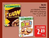 Lion Cerealien im Angebot bei Marktkauf in Altenburg Lion Cerealien Angebote von Nestlé bei Marktkauf Altenburg für 2,49 €