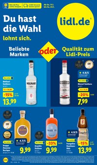 Gin im Lidl Prospekt "LIDL LOHNT SICH" mit 63 Seiten (Regensburg)