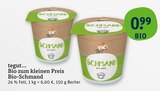Bio-Schmand Angebote von tegut... bei tegut Jena für 0,99 €