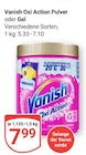 Aktuelle Waschmittel Angebote bei GLOBUS in Mannheim Aktuelles Oxi Action Pulver oder Gel Angebot bei GLOBUS in Mannheim ab 7,99 €