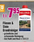 Fliesen & Stein Grundreiniger Angebote von MELLERUD bei Hornbach Pirna für 7,95 €