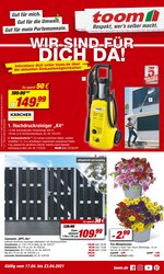 toom Baumarkt Prospekt für Fürstenwalde mit 24 Seiten toom Baumarkt Prospekt für Fürstenwalde: "WIR SIND FÜR DICH DA!", 24 Seiten, 17.04.2021 - 23.04.2021