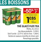 Thé glacé Fuze Tea - Fuze Tea - Supeco Thé glacé Fuze Tea - Fuze Tea à 1,85 € dans le catalogue Supeco