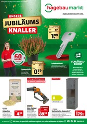 Aktueller Hagebaumarkt Baumarkt Prospekt in Griesstätt und Umgebung, "UNSERE JUBILÄUMS KNALLER" mit 16 Seiten, 14.09.2024 - 21.09.2024