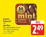 EDEKA Schweinfurt - Magnum Eis 3er Angebot im Prospekt Magnum Eis 3er bei EDEKA im Schweinfurt Prospekt für 2,49 €