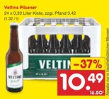 Pilsener bei Netto Marken-Discount im Brake Prospekt für 10,49 €