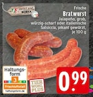 Aktuelles Frische Bratwurst Jalapeño Angebot bei EDEKA in Bonn ab 0,99 €