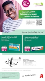 Aktueller mea - meine apotheke Apotheken Prospekt für Gelting: Unsere Juni-Angebote mit 4} Seiten, 01.06.2026 - 30.06.2026