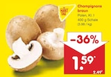 Champignons braun bei Netto Marken-Discount im Falkenstein Prospekt für 1,59 €