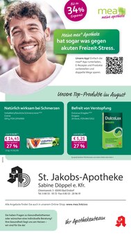 mea - meine apotheke Prospekt der KW 31 "Unsere August-Angebote" Aktueller mea - meine apotheke Prospekt "Unsere August-Angebote" Seite 1 von 4 Seiten