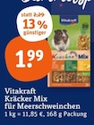 Kracker Mix für Meerschweinchen im tegut Prospekt Kracker Mix für Meerschweinchen von Vitakraft im aktuellen tegut Prospekt für 1,99 €