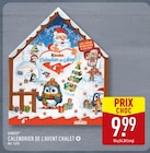 Calendrier de l’avent Chalet - Kinder - Aldi Calendrier de l’avent Chalet - Kinder à 9,99 € dans le catalogue Aldi