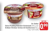 Sahne Pudding Vollmilch-Schokolade im Angebot bei EDEKA in Pirmasens Sahne Pudding Vollmilch-Schokolade Angebote von Dr. Oetker bei EDEKA Pirmasens für 0,99 €