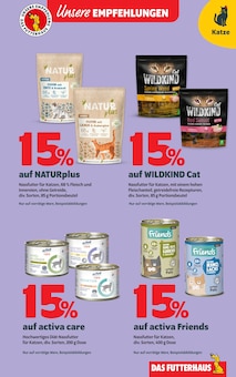 Katzenfutter im aktuellen DAS FUTTERHAUS Prospekt (Oberhausen) Katzenfutter im DAS FUTTERHAUS Prospekt "Aktuelle ANGEBOTE" mit 17 Seiten (Oberhausen)