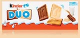 Biscuits duo chocolat au lait et blanc - KINDER - Intermarché Biscuits duo chocolat au lait et blanc - KINDER à 1,47 € dans le catalogue Intermarché