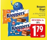 ErdnussRiegel im EDEKA Prospekt ErdnussRiegel von Knoppers im aktuellen EDEKA Prospekt für 1,79 €