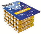 PACK DE 24 PILES LONGLIFE - VARTA en promo à 8,69 € chez Super U PACK DE 24 PILES LONGLIFE - VARTA dans le catalogue Super U