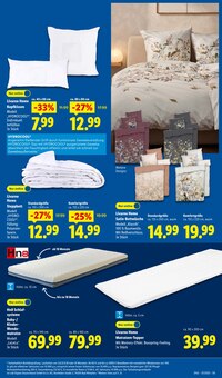Bettdecke im aktuellen Lidl Prospekt (Fürth) Bettdecke im Lidl Prospekt "LIDL LOHNT SICH" mit 67 Seiten (Fürth)