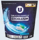 Tablettes vaisselle excellium - U en promo chez Super U Draguignan à 3,95 €