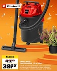 Nass-Trockensauger TC-VC 1820 von Einhell für 39,99 € bei OBI im Angebot Nass-Trockensauger TC-VC 1820 von Einhell im aktuellen OBI Prospekt