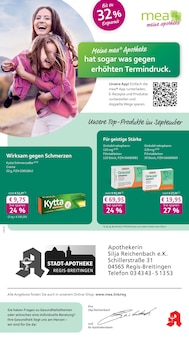 mea - meine apotheke Prospekt Unsere September-Angebote mit 4 Seiten