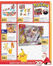 Pokémon Angebote im Prospekt "un Noël grand comme ça" von Carrefour auf Seite 31