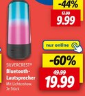 Bluetooth-Lautsprecher von SILVERCREST im aktuellen Lidl Prospekt