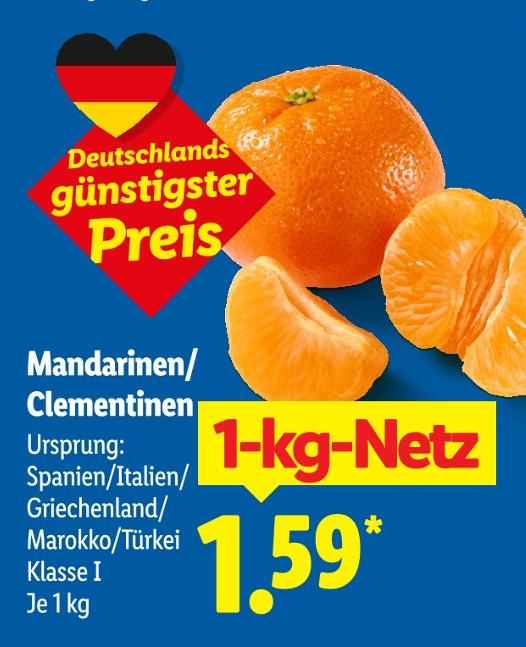Mandarinen/Clementinen