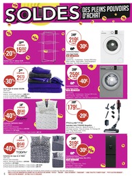 Prix et réduction Rowenta dans le prospectus Casino Supermarchés en cours Offre Rowenta dans le catalogue Casino Supermarchés du moment à la page 6