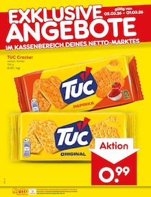 Cracker im Netto Marken-Discount Prospekt "Aktuelle Angebote" mit 60 Seiten (Düsseldorf)
