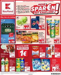 Kaufland Prospekt für Grünwald: "MEHR SPAR€N MIT KAUFLAND!", 26 Seiten, 01.08.2024 - 07.08.2024