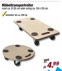 Möbeltransportroller im aktuellen POCO Prospekt