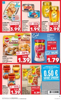 Honig im Kaufland Prospekt "KNÜLLER" mit 64 Seiten (Mannheim)