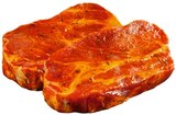 REWE - Frische Schweinehalssteaks Angebot im Prospekt Frische Schweinehalssteaks bei REWE im Prospekt "" für 0,99 €