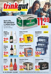 Cola im Trinkgut Prospekt in Sassenberg Aktueller Trinkgut Prospekt mit Cola, "Aktuelle Angebote", Seite 1