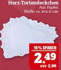 Herz-Tortendeckchen Angebote bei Marktkauf Schwabach für 2,49 €